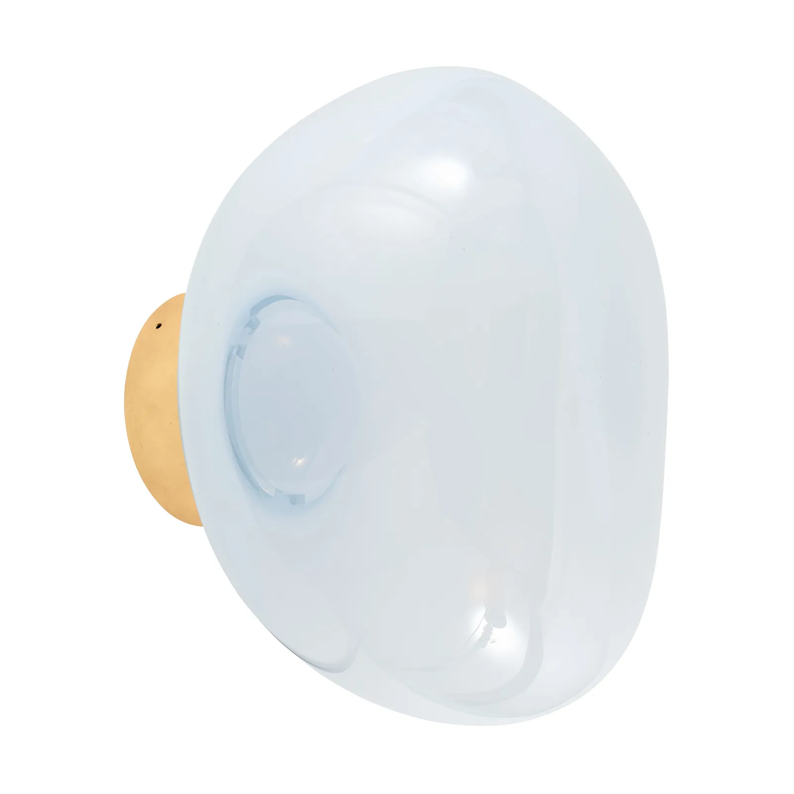 Melt Surface mini væglampe LED 30 cm, Opal-gold Tom Dixon