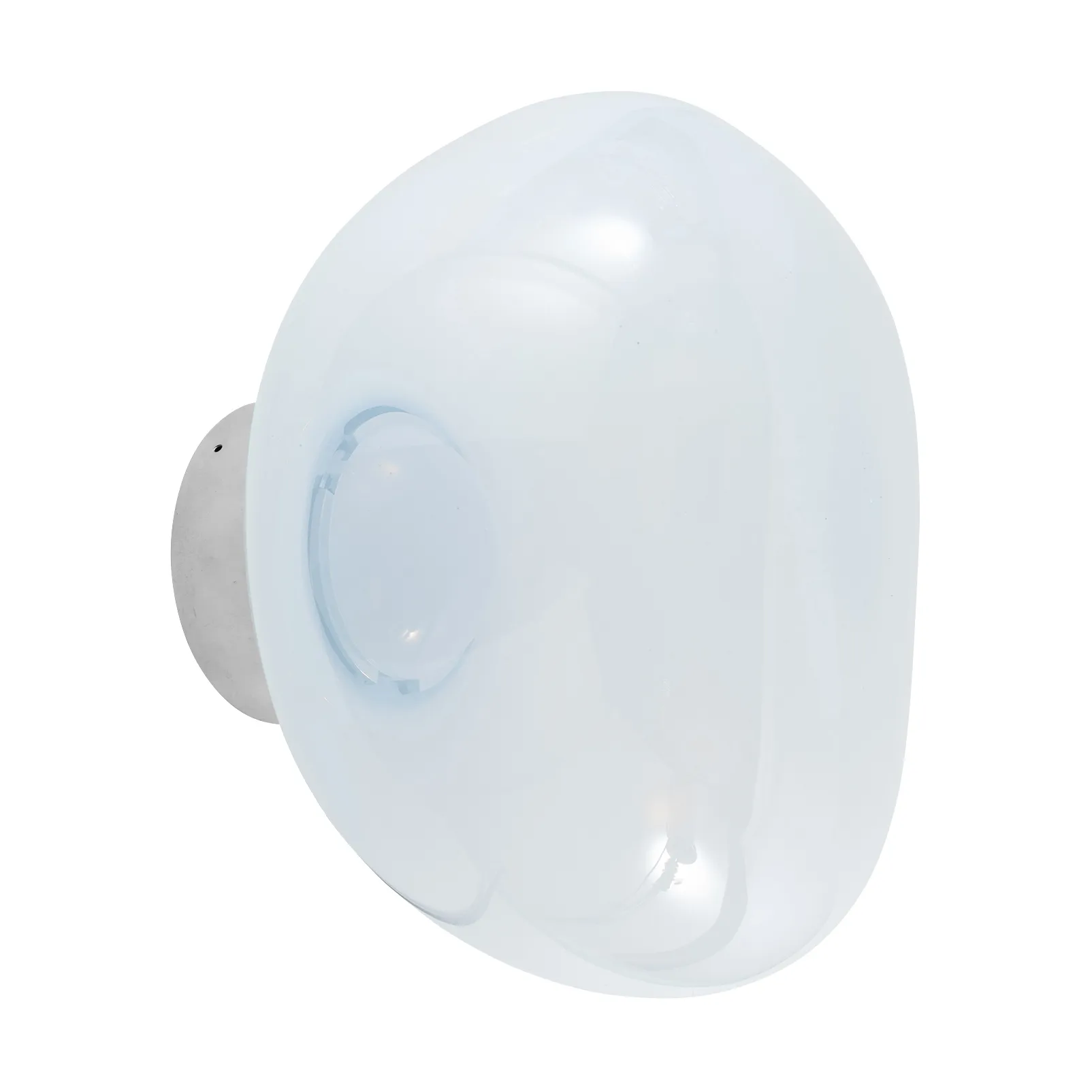 Melt Surface mini væglampe LED 30 cm, Opal-silver Tom Dixon