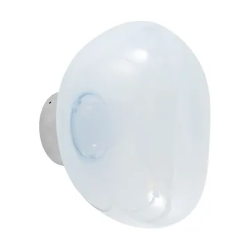 Melt Surface mini væglampe LED 30 cm - Opal-silver - Tom Dixon