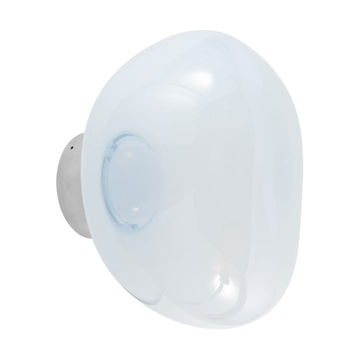 Melt Surface mini væglampe LED 30 cm - Opal-silver - Tom Dixon