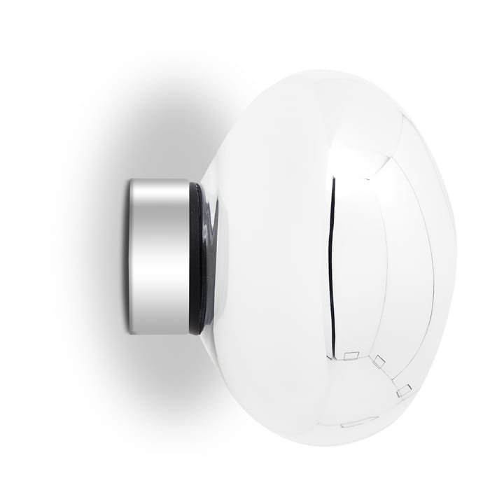 Melt Surface mini væglampe LED 30 cm - Silver - Tom Dixon