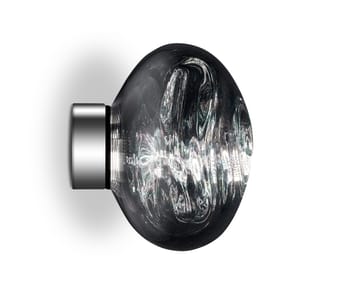 Melt Surface mini væglampe LED 30 cm - Silver - Tom Dixon