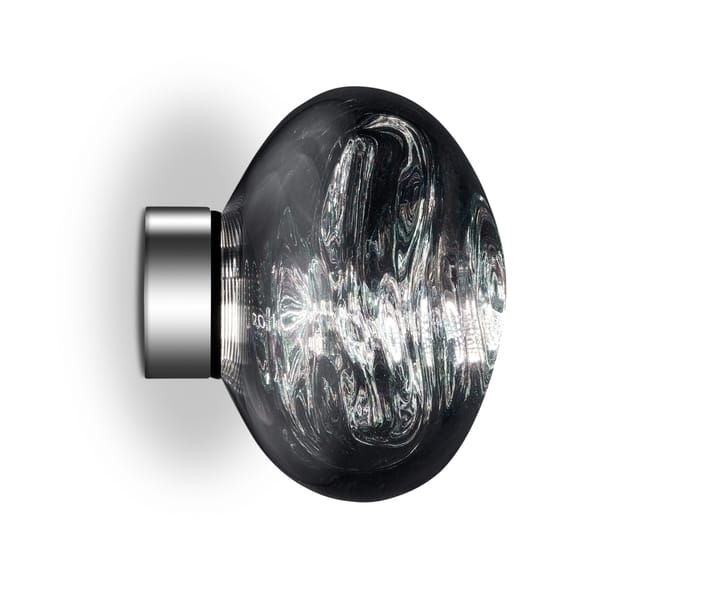 Melt Surface mini væglampe LED 30 cm, Silver Tom Dixon