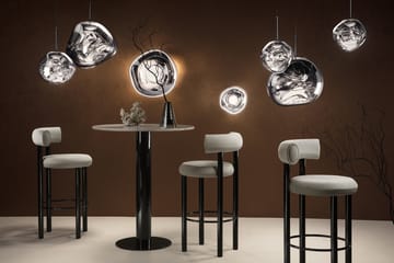 Melt Surface mini væglampe LED 30 cm - Silver - Tom Dixon