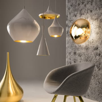 Melt Surface væg/loftslampe LED - Guld - Tom Dixon