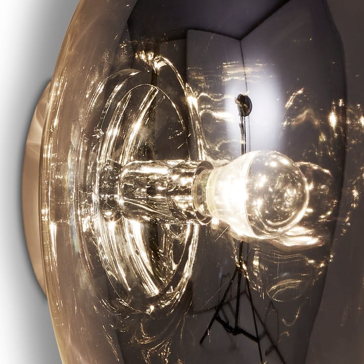 Melt Surface væg/loftslampe LED, Smoke Tom Dixon