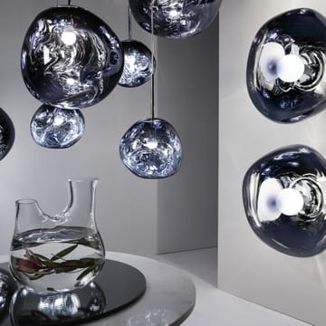 Melt Surface væg/loftslampe LED - Smoke - Tom Dixon
