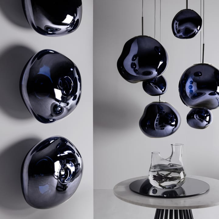 Melt Surface væg/loftslampe LED, Smoke Tom Dixon