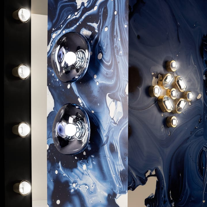 Melt Surface væg/loftslampe LED, Smoke Tom Dixon