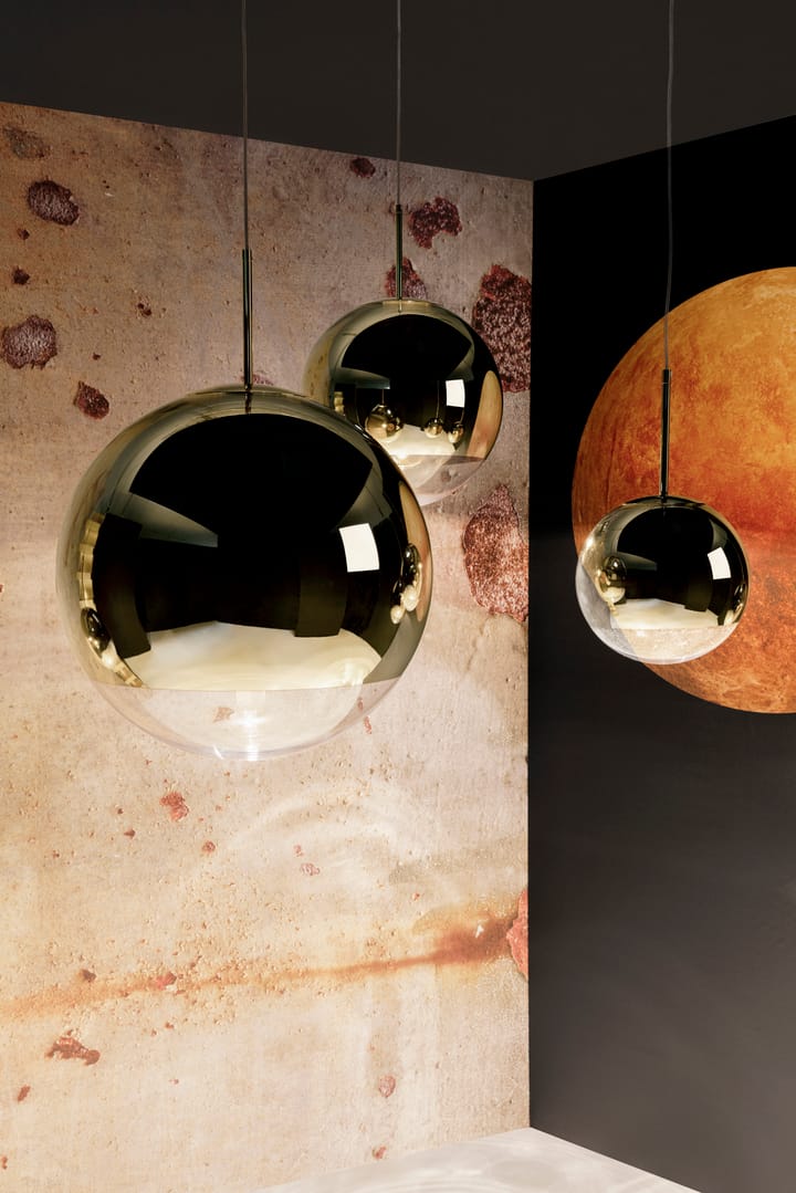 Mirror Ball pendel LED Ø50 cm - Gold - Tom Dixon