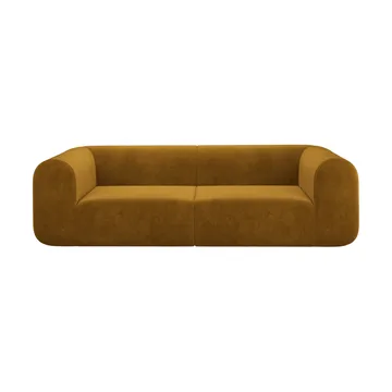 Plump modulsofa - Gold royal velvet, 3-personers sofa - Tom Dixon