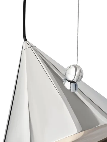 Pose pendel - Silver, Ø25x24,5 cm - Tom Dixon