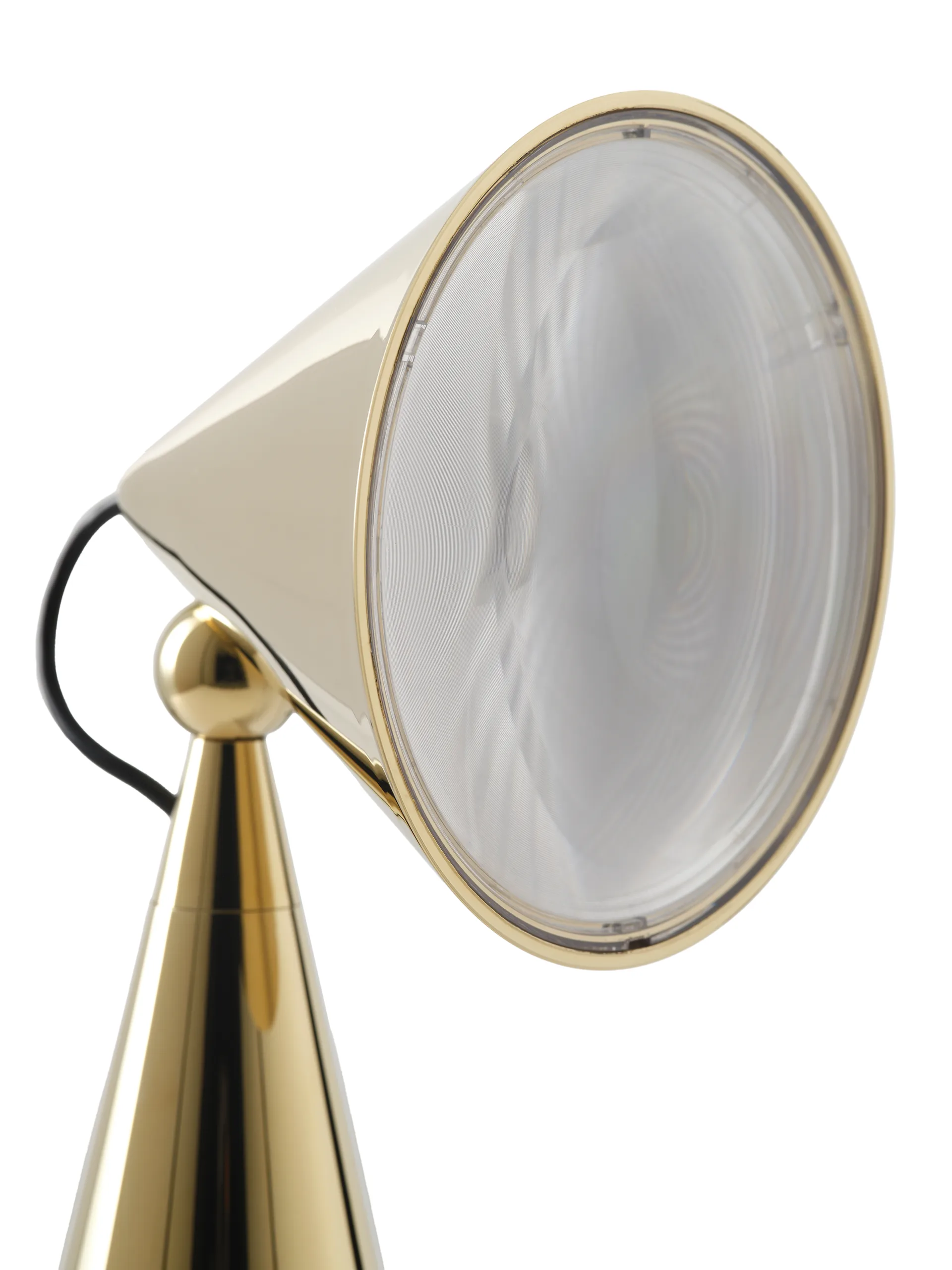 Pose Portable LED bordlampe, Gold Tom Dixon