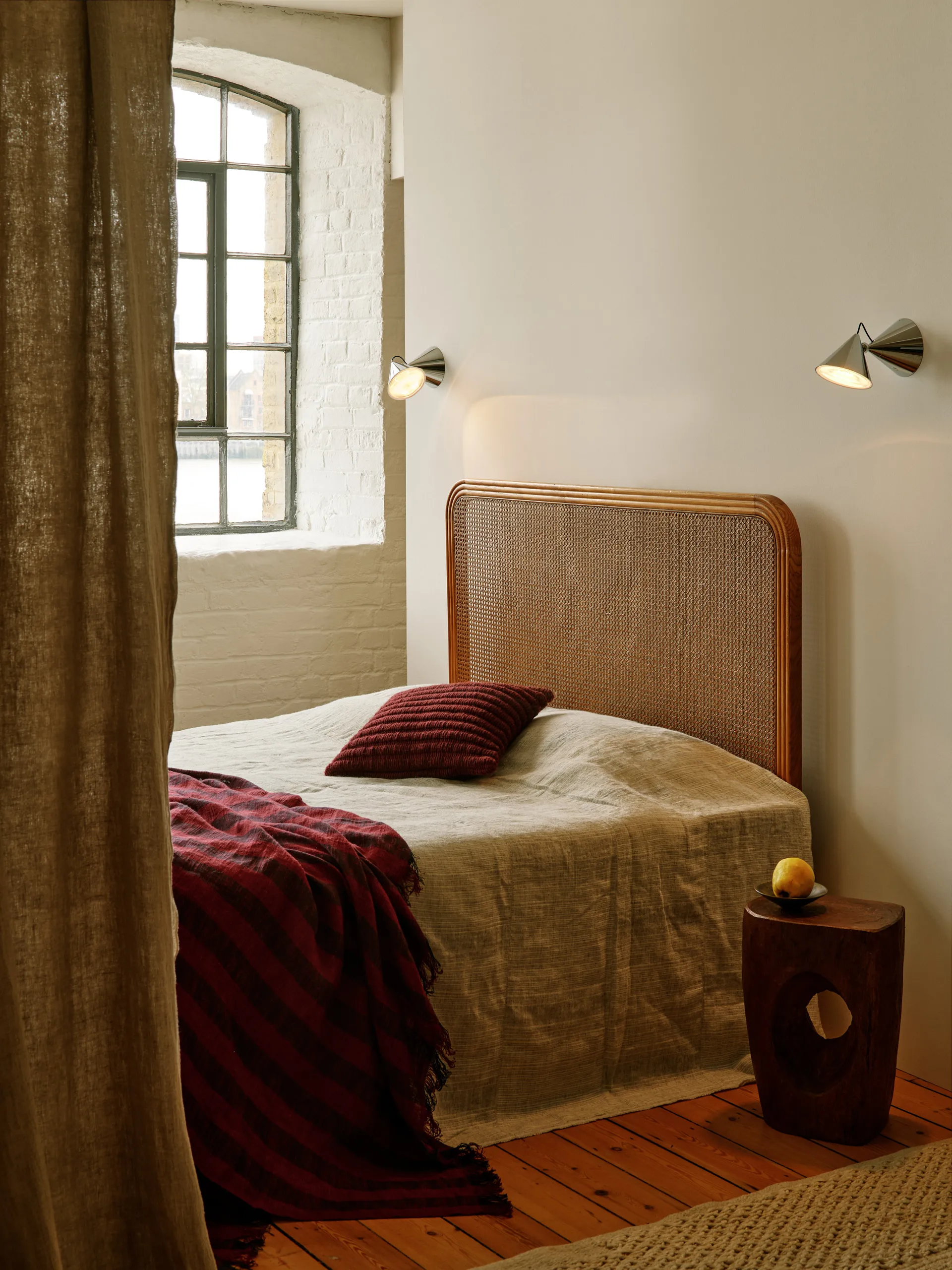 Pose Surface væglampe, Silver Tom Dixon