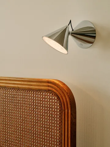 Pose Surface væglampe - Silver - Tom Dixon