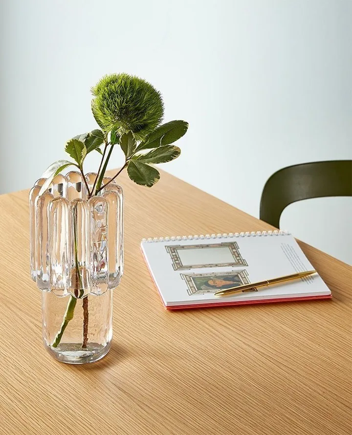 Press Medium vase, Klar Tom Dixon