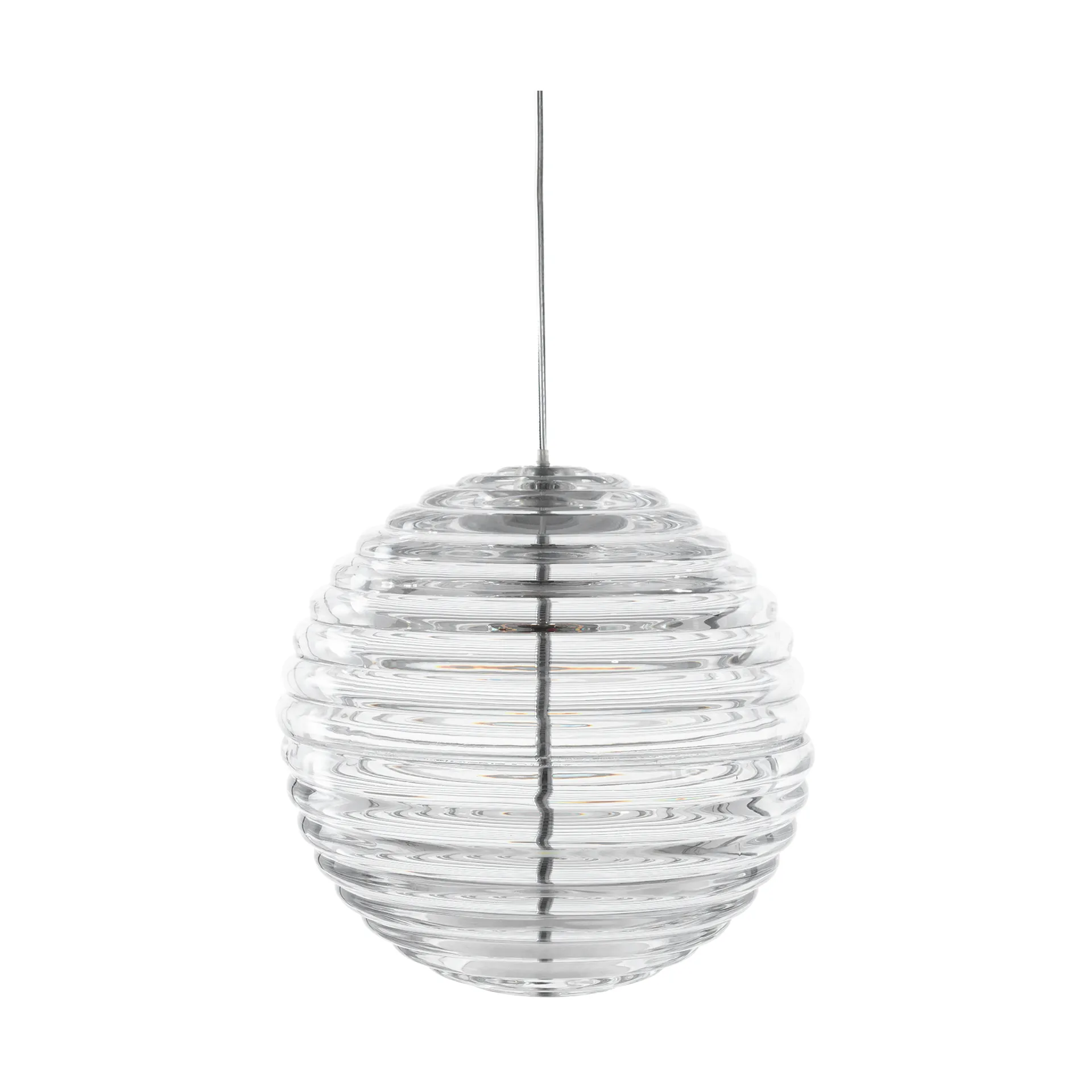 Press Sphere pendel LED Ø30 cm, Clear Tom Dixon