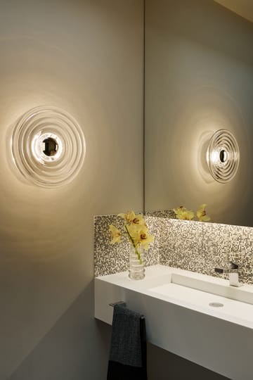 Press Surface væglampe large LED 35 cm - Clear - Tom Dixon