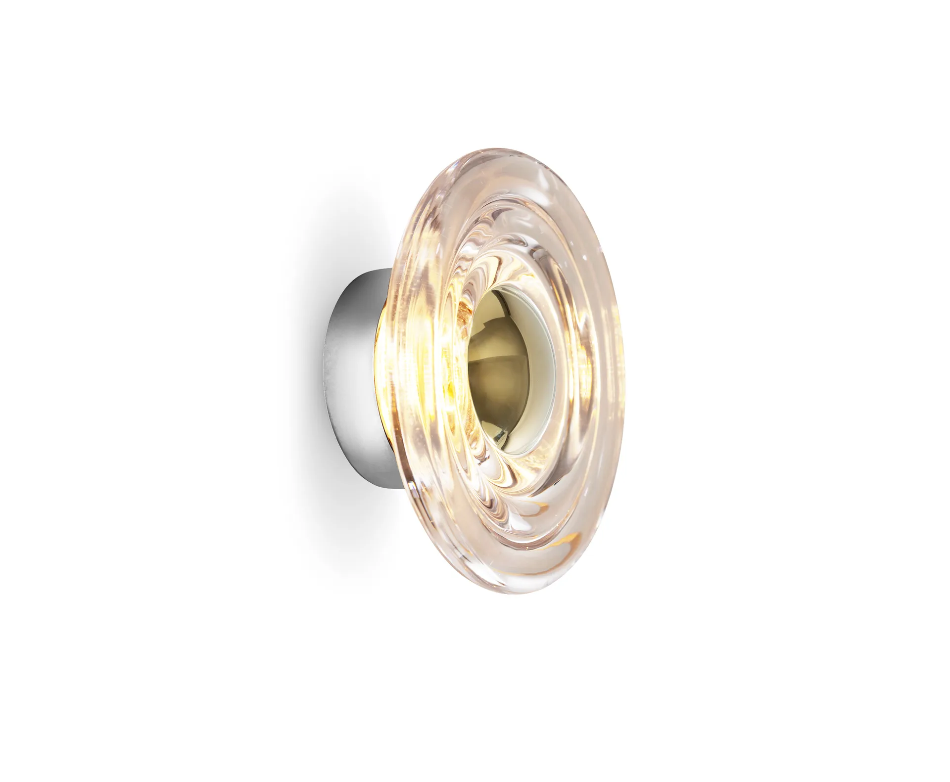 Press Surface væglampe mini LED 21,5 cm, Clear Tom Dixon