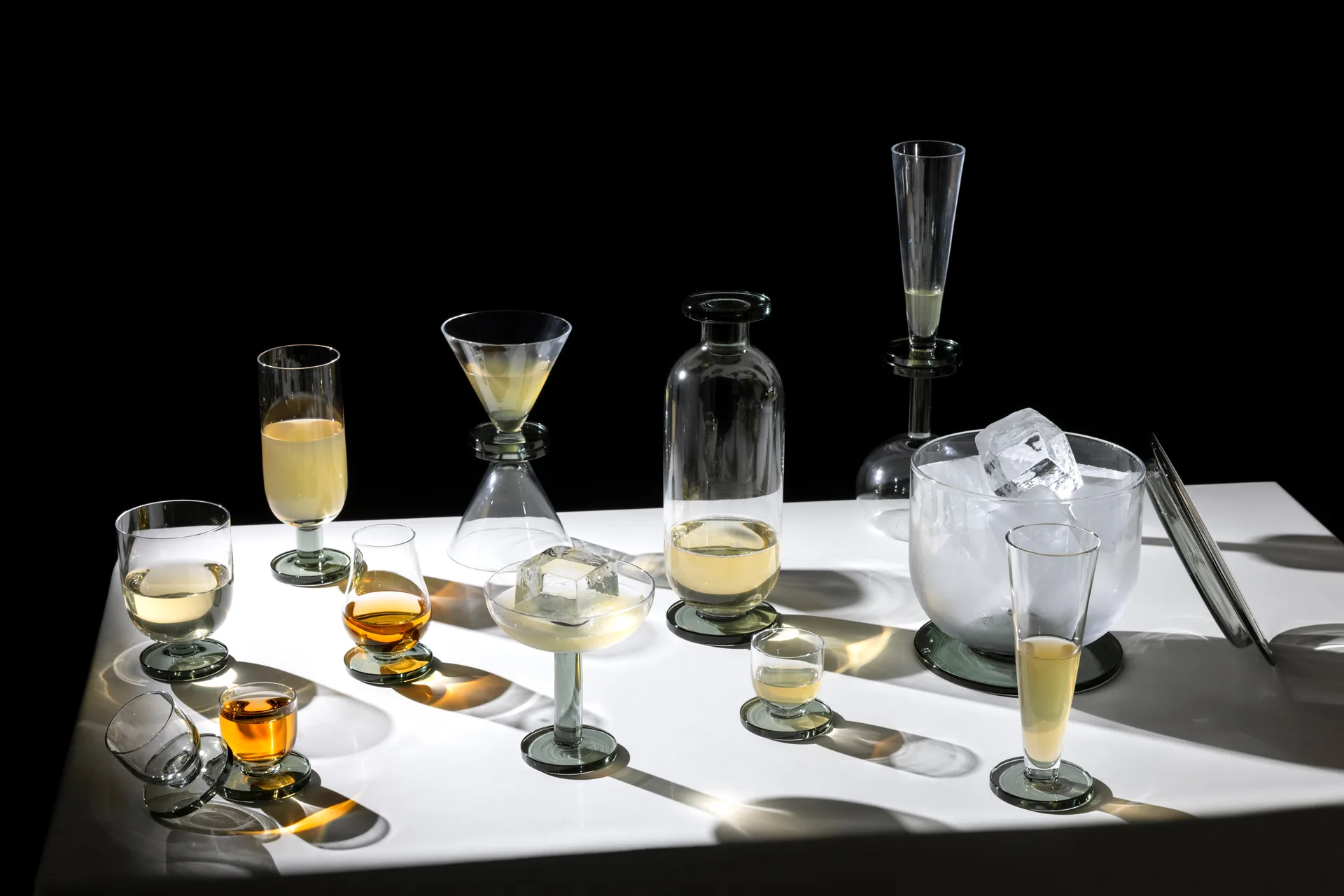 Puck champagneglas 12,5 cl, Clear Tom Dixon