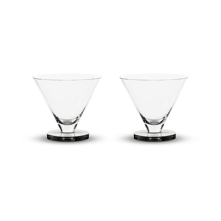 Puck cocktailglas 26 cl 2-pak - Clear - Tom Dixon