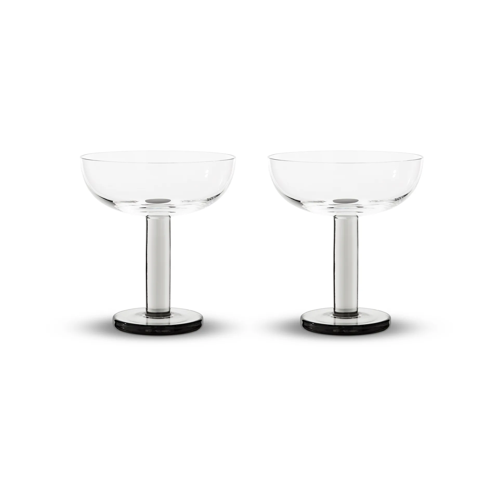 Puck coupeglas 17,5 cl 2-pak, Clear Tom Dixon