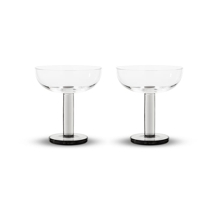 Puck coupeglas 17,5 cl 2-pak - Clear - Tom Dixon