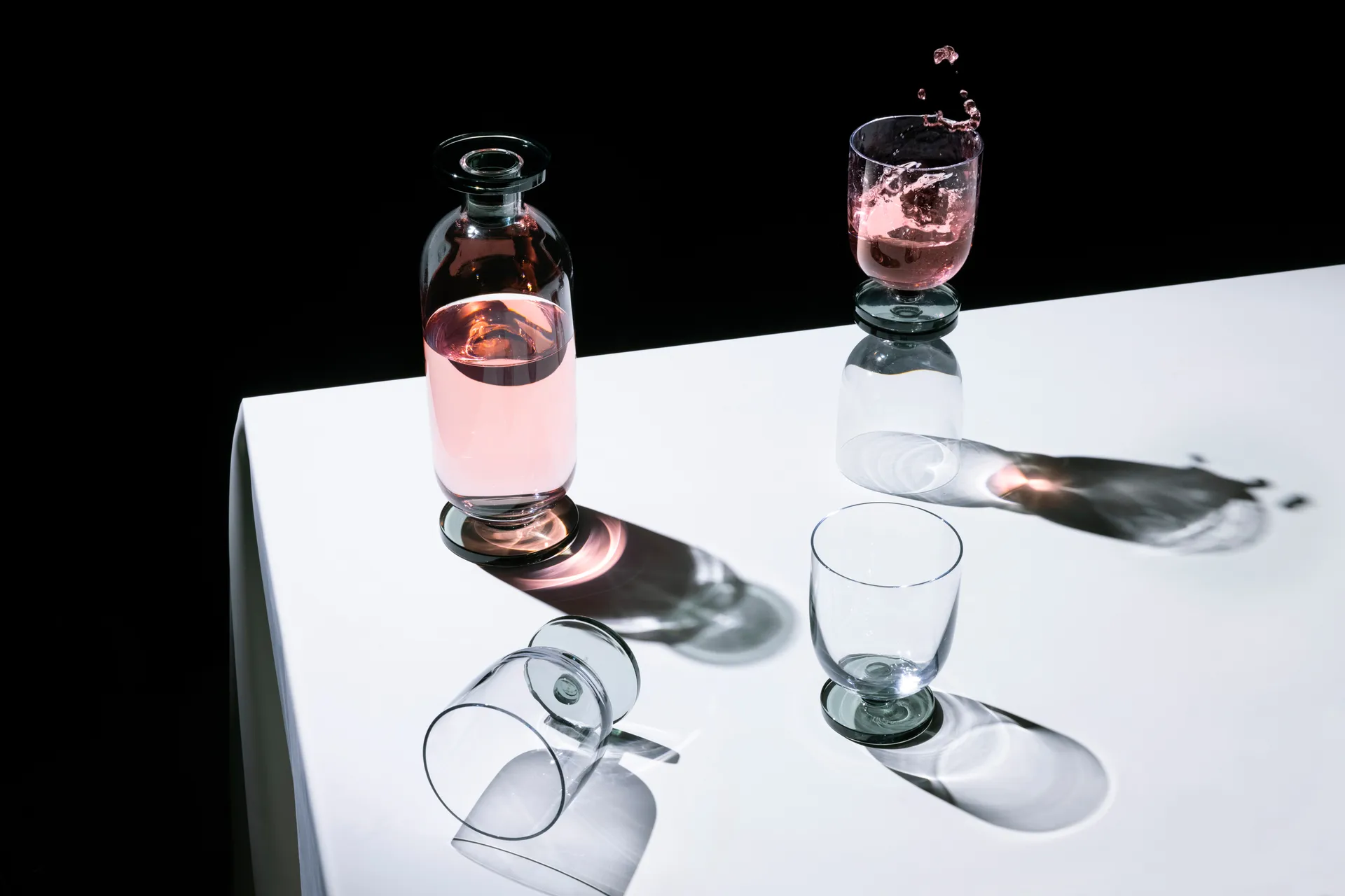 Puck karaffel/dekantere 90 cl, Clear Tom Dixon