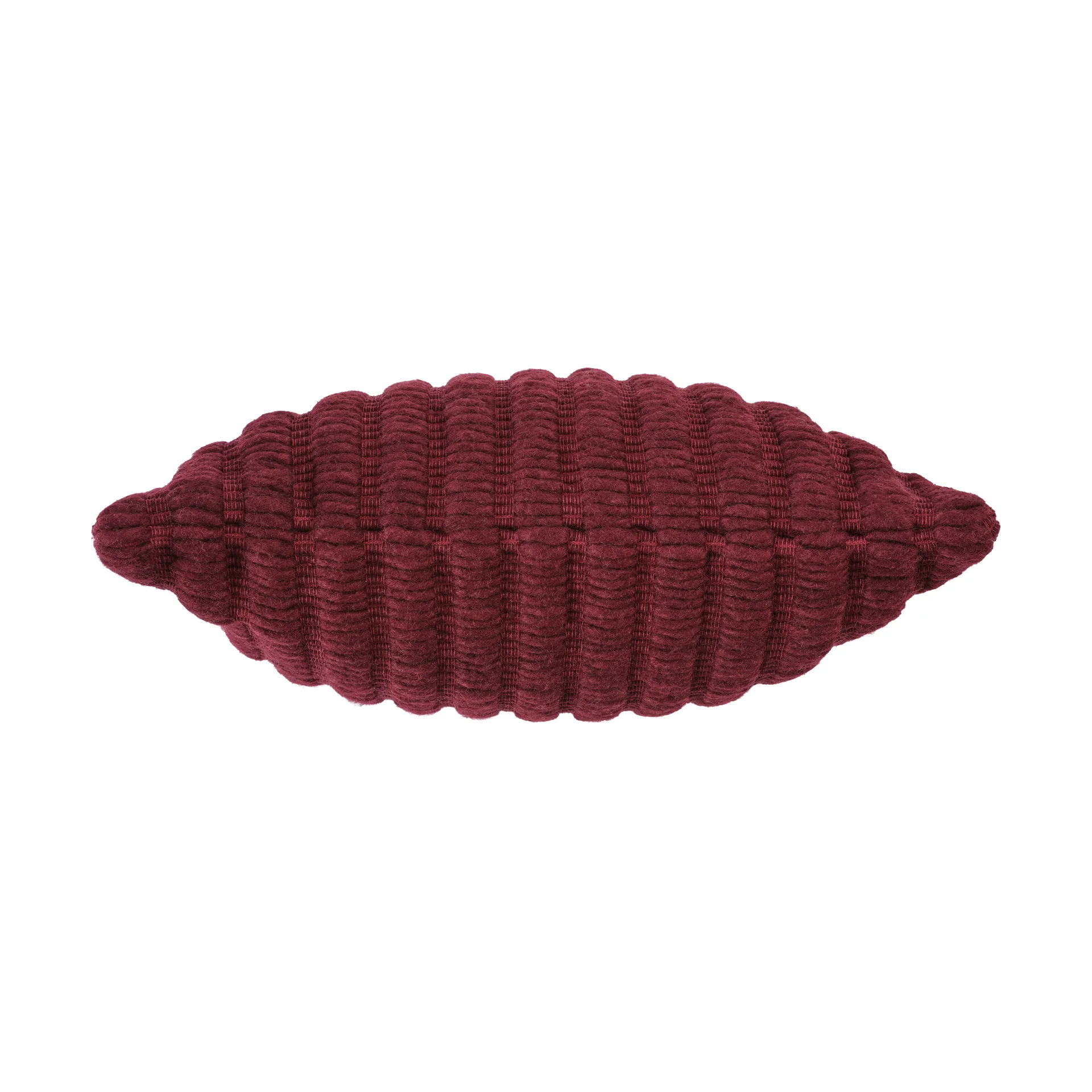 Ridge pude 45 x 45 cm, Burgundy Tom Dixon