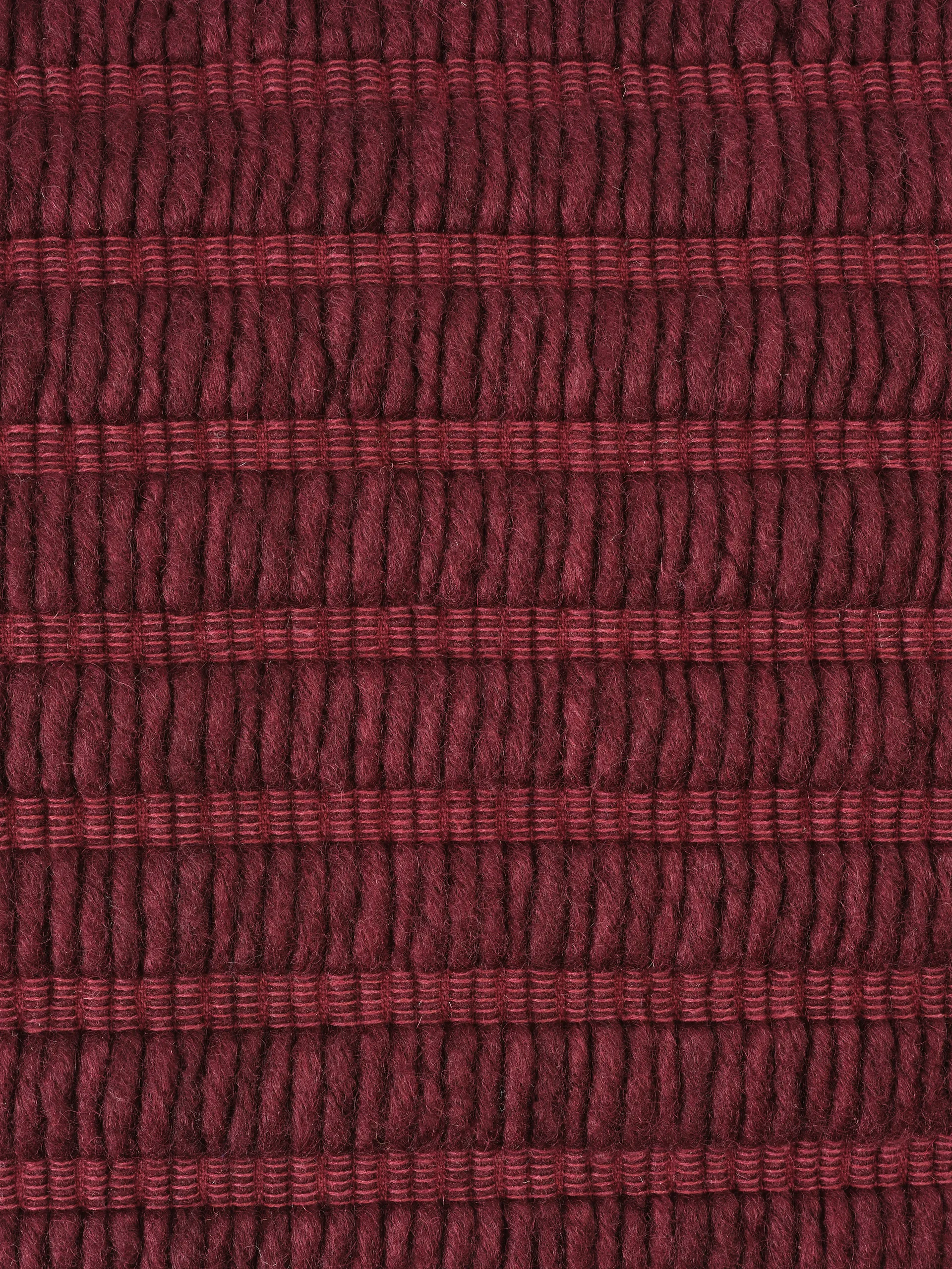 Ridge pude 45 x 45 cm, Burgundy Tom Dixon