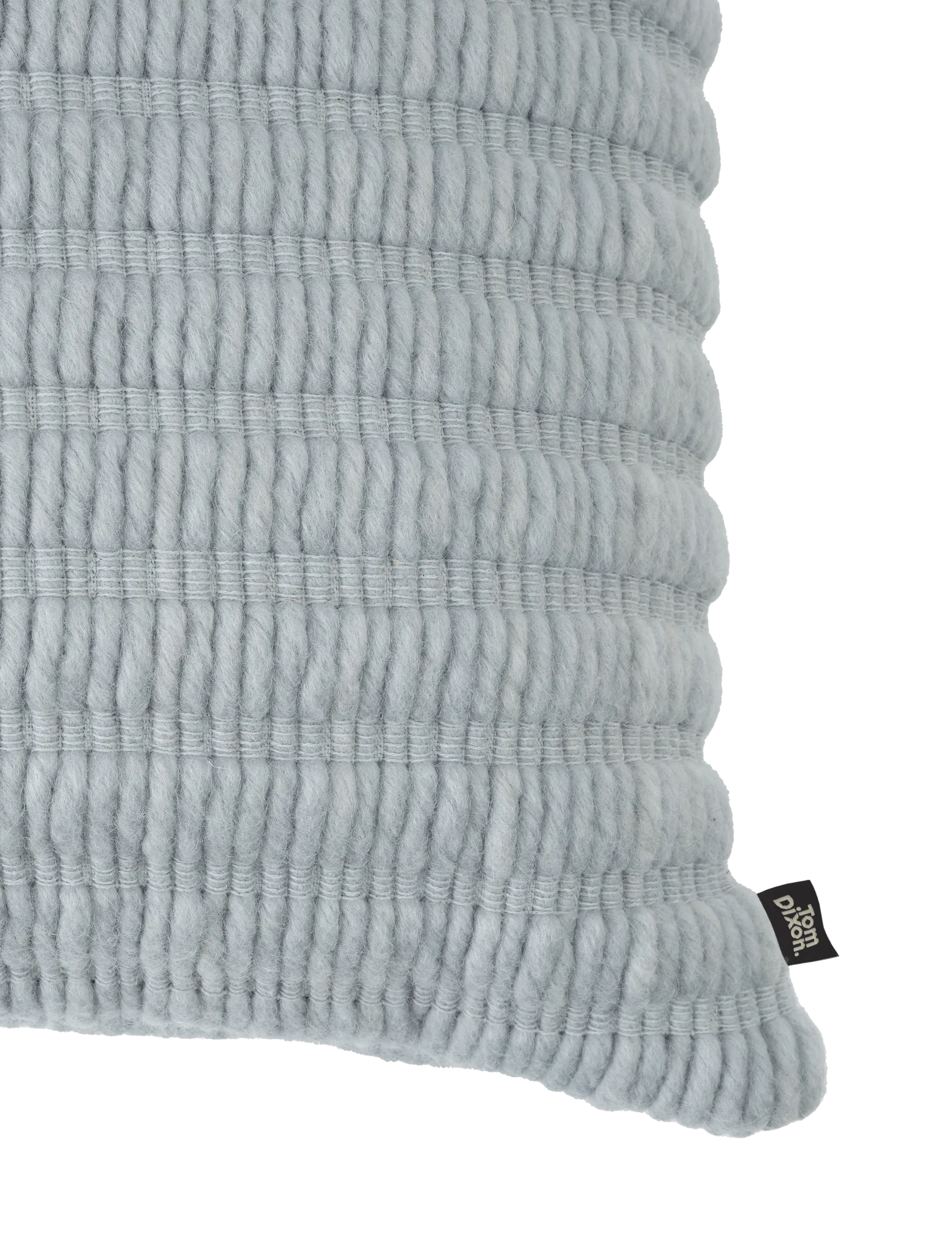 Ridge pude 45 x 45 cm, Light Blue Tom Dixon