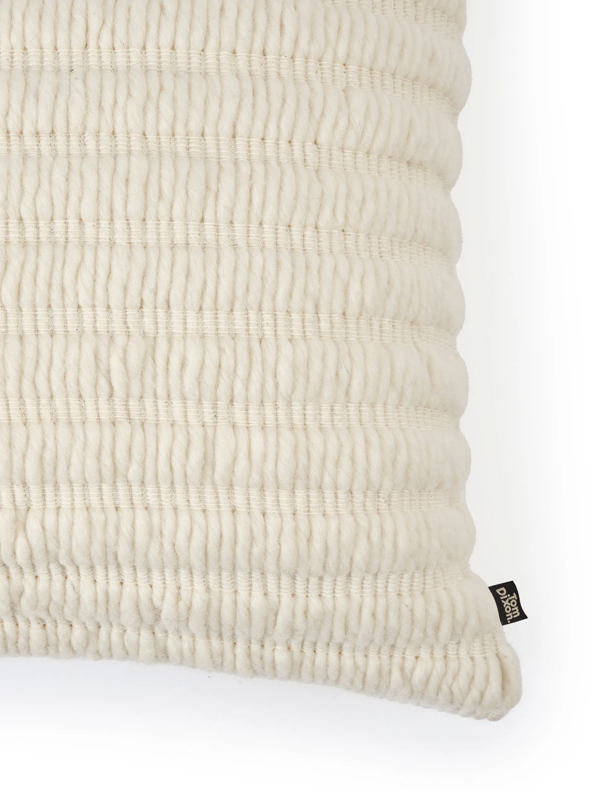 Ridge pude 45 x 45 cm, Natural Tom Dixon