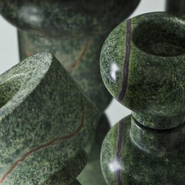 Rock fyrfadsstager 3-pak - Grøn - Tom Dixon