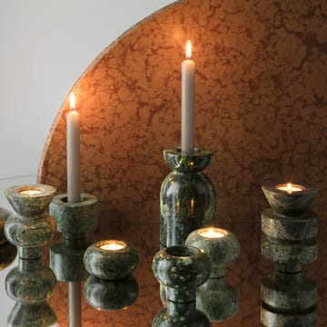 Rock fyrfadsstager 3-pak - Grøn - Tom Dixon