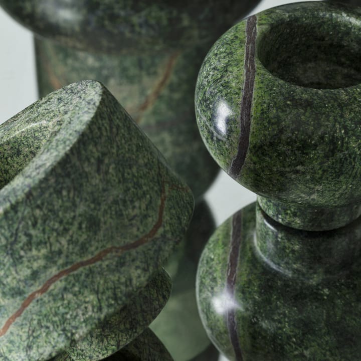 Rock lysestager, mellem - Grøn - Tom Dixon