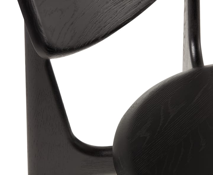 Slab Dining stol, Sort Tom Dixon
