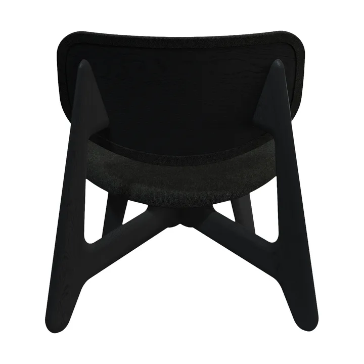 Slab loungestol polstret sæde - Natural brushed oak-Hallingdal 0180 CMHR - Tom Dixon