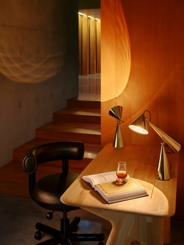 Slab skrivebord - Eg, 120 cm - Tom Dixon