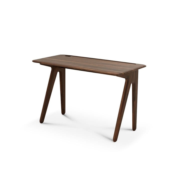 Slab skrivebord - Eg røget, 120 cm - Tom Dixon