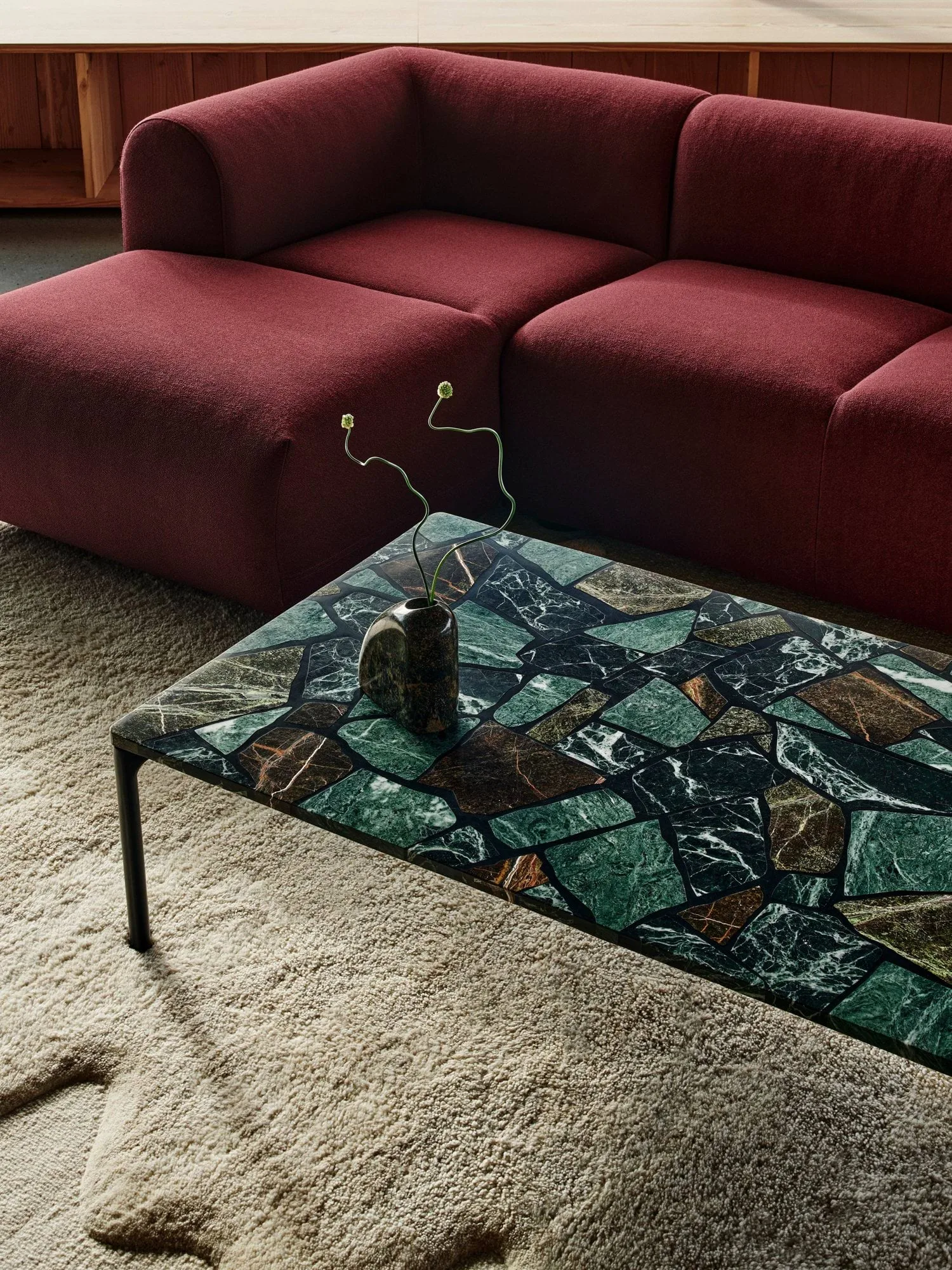 Smash sofabord, Green, 120x75x34 cm Tom Dixon