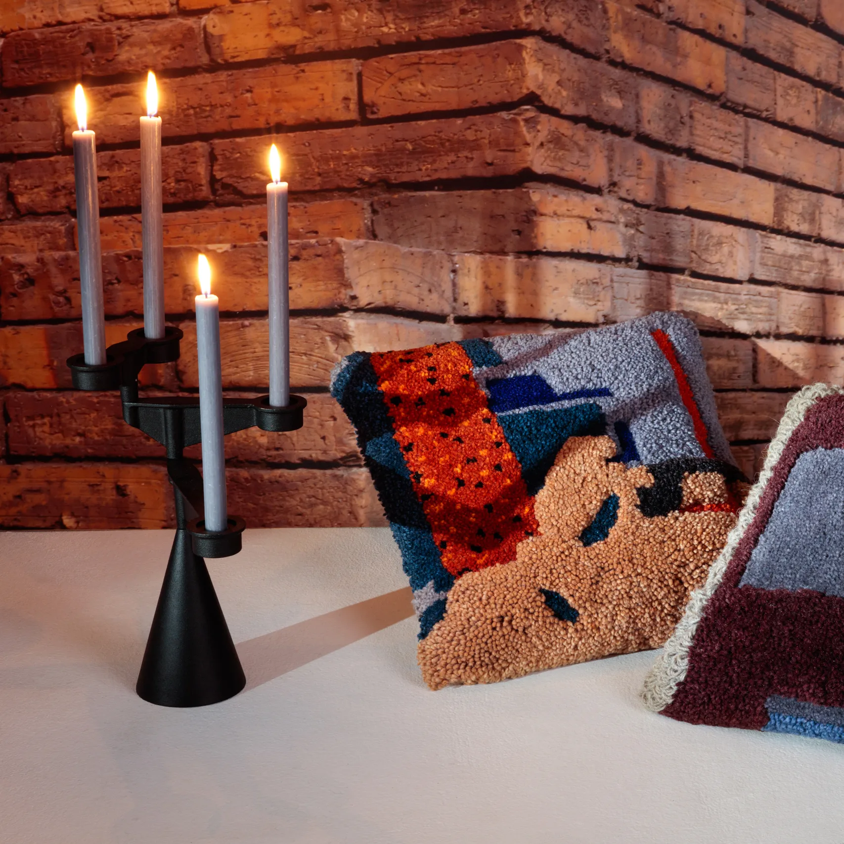 Spin kandelaber, mini, Sort Tom Dixon