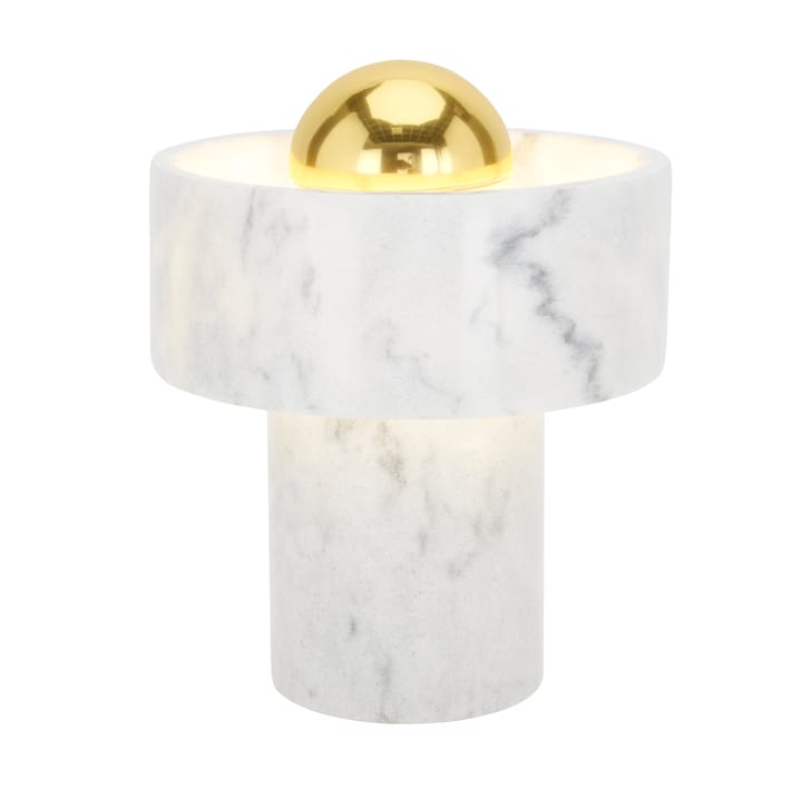 Stone bordlampe - Hvid marmor - Tom Dixon