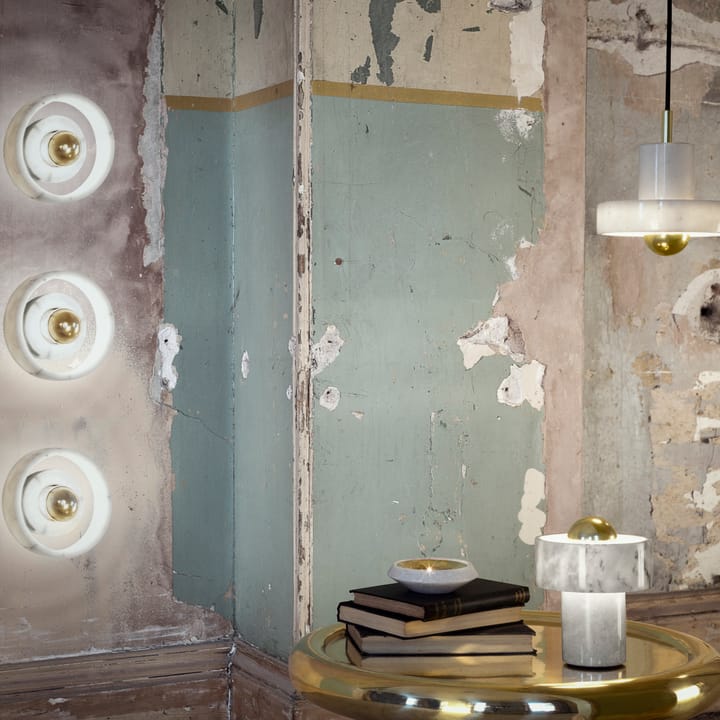 Stone bordlampe - Hvid marmor - Tom Dixon