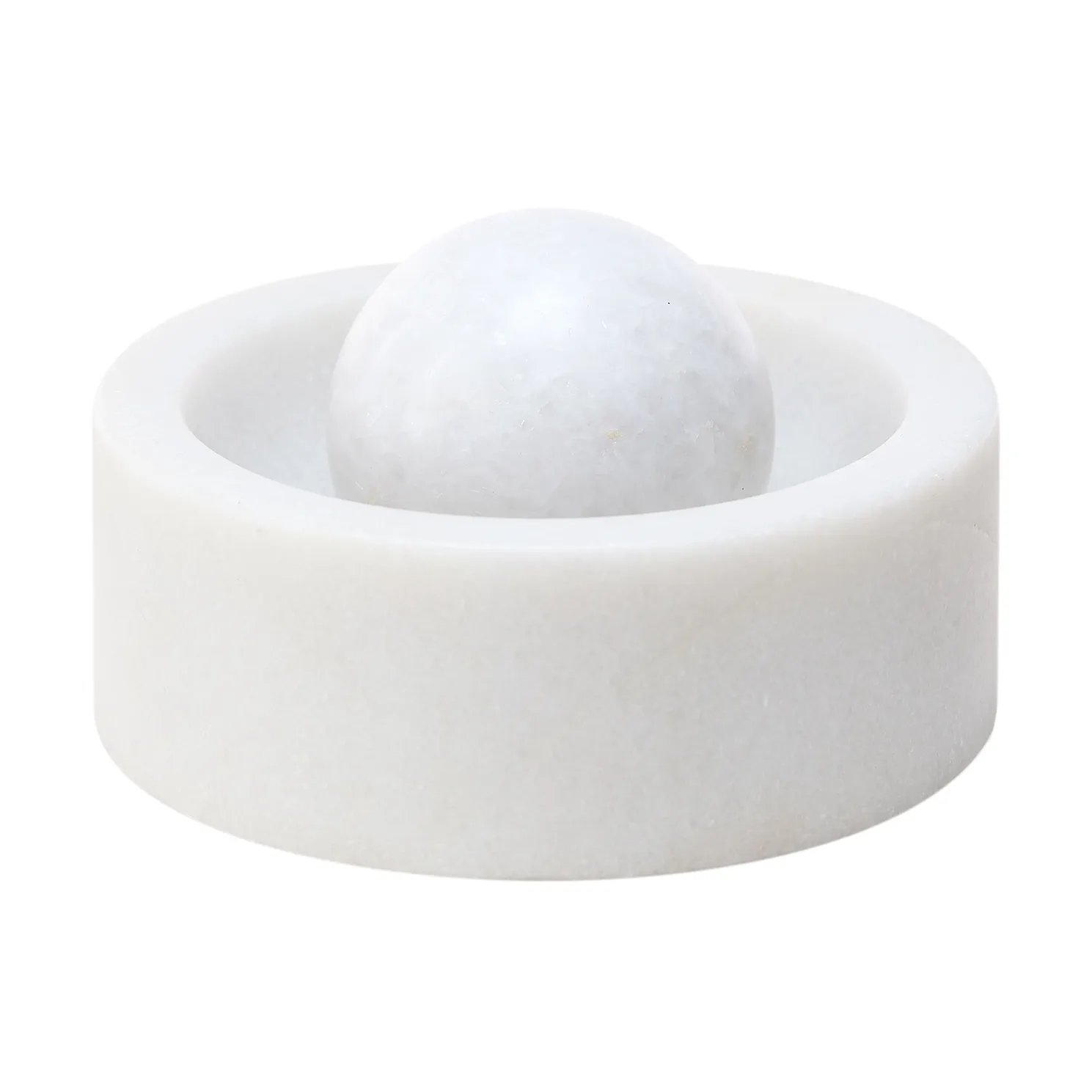 Stone krydderikværn Ø12 cm, White marble Tom Dixon