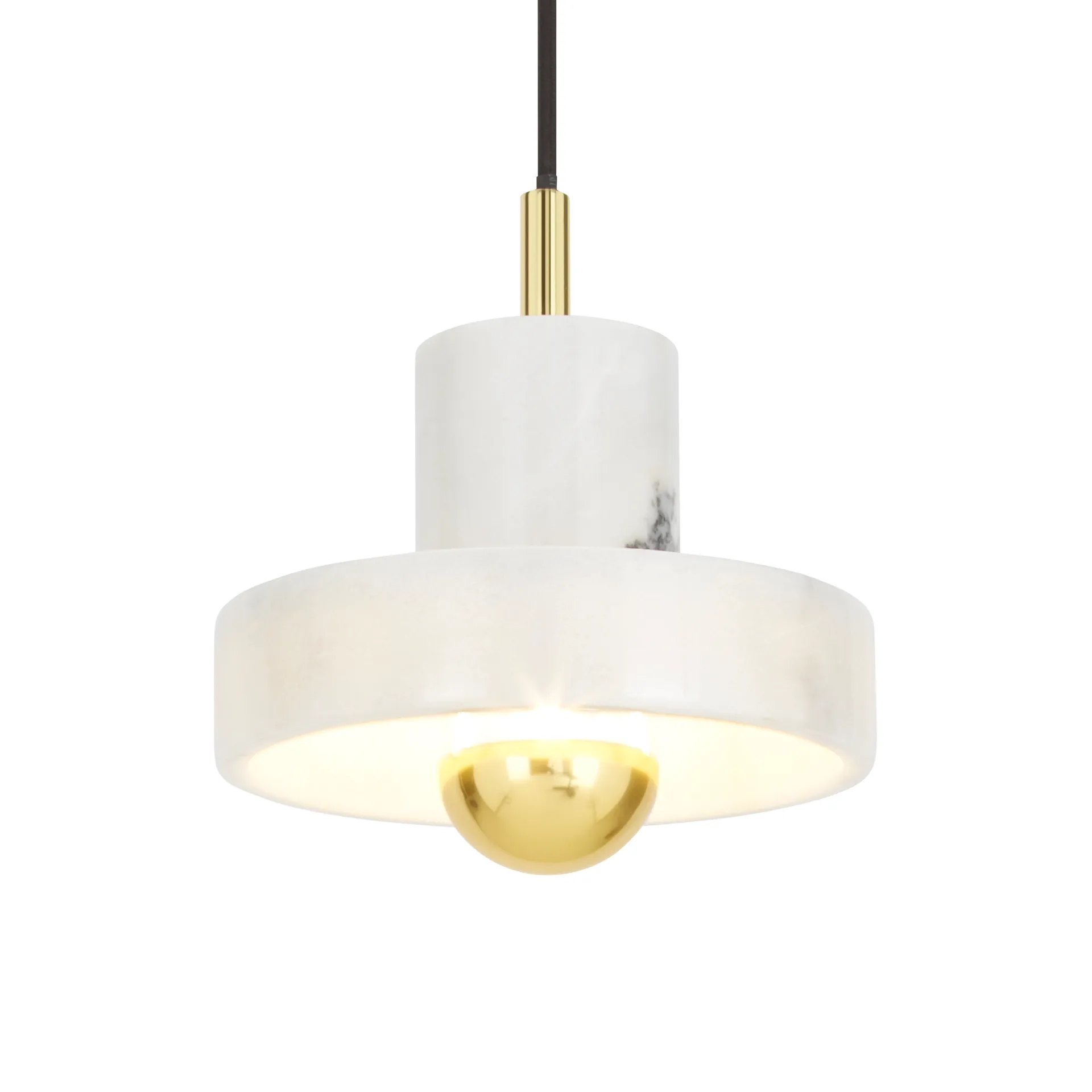 Stone pendel, Hvid marmor Tom Dixon