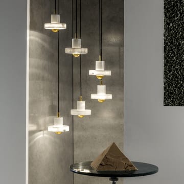 Stone pendel - Hvid marmor - Tom Dixon