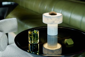 Stone Portable LED-bordlampe 28 cm - Marble-gold - Tom Dixon