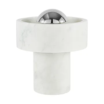 Stone Portable LED-bordlampe 28 cm - Marble-silver - Tom Dixon