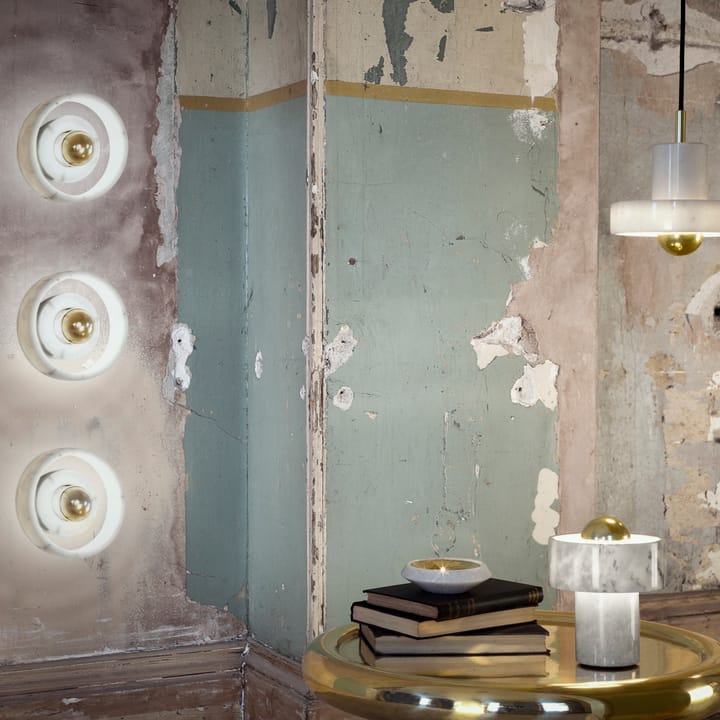 Stone væglampe - Hvid marmor - Tom Dixon