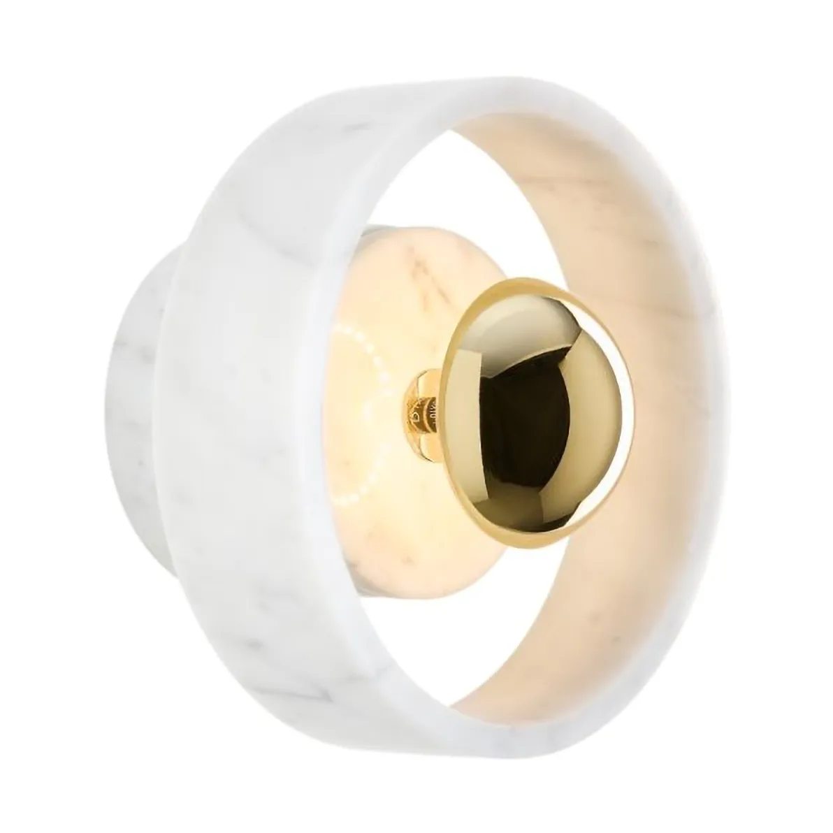 Stone Wall væglampe, White marble Tom Dixon